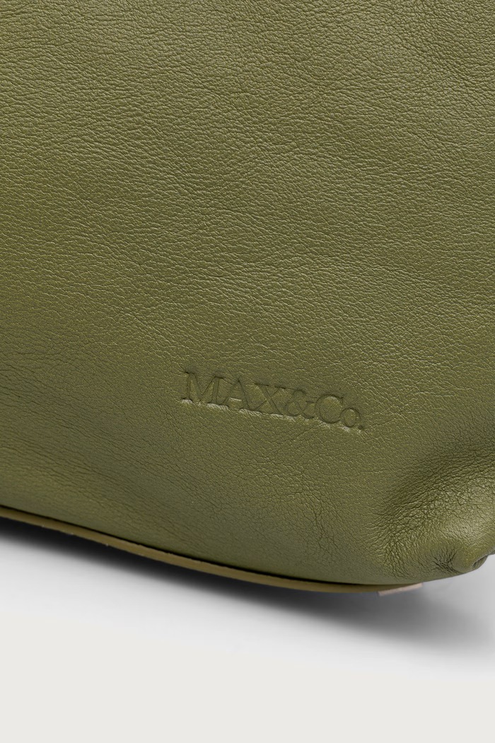 Torebka damska skórzana MCAMINISAMBAG Max&Co. 2626516047200 zielony
