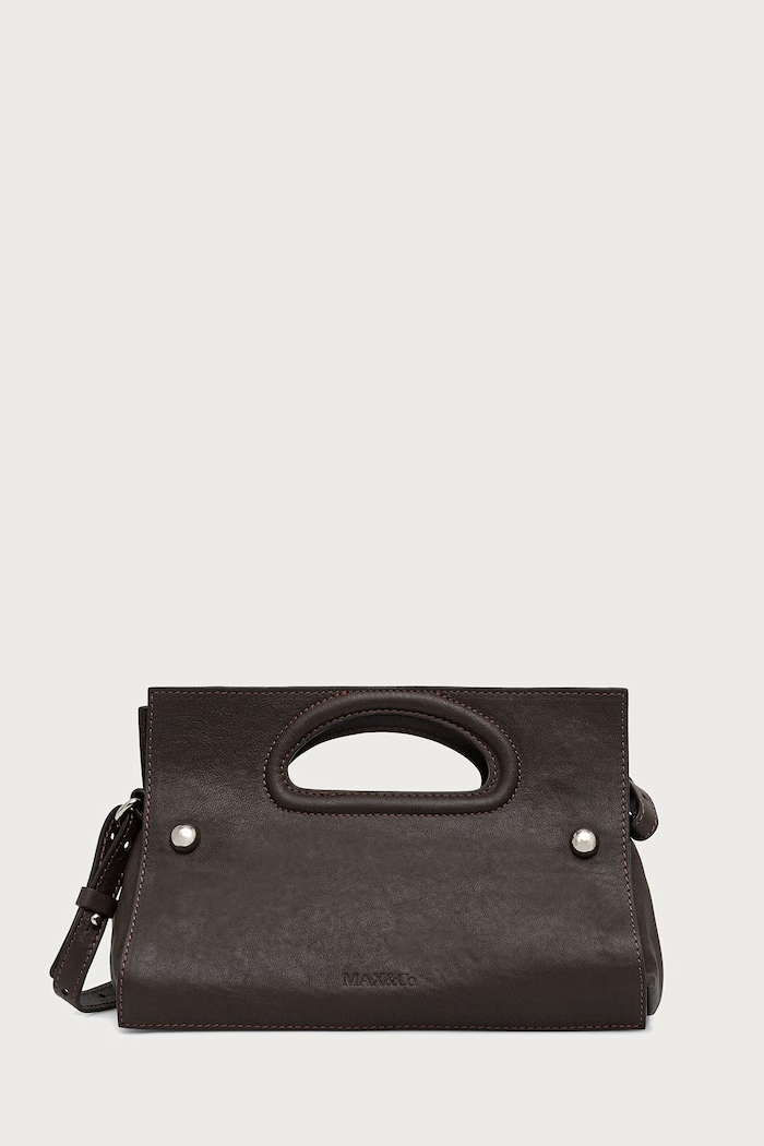 Max&Co. torebka crossbody damska skórzana MCLCALDAIA brązowy 2628516021200