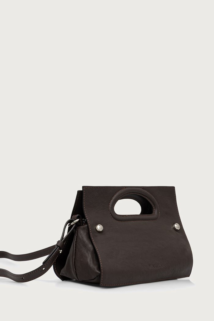 Max&Co. torebka crossbody damska skórzana MCLCALDAIA 2628516021200 brązowy AW26