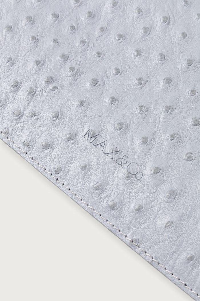 Max&Co. torebka damska skórzana MCABOOKBAG niebieski 2626516066200