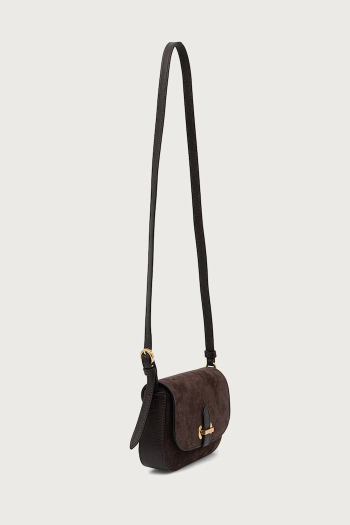 Pollini Listová kabelka dámska semišová PC4401PP0PQC1 hnedá AW26