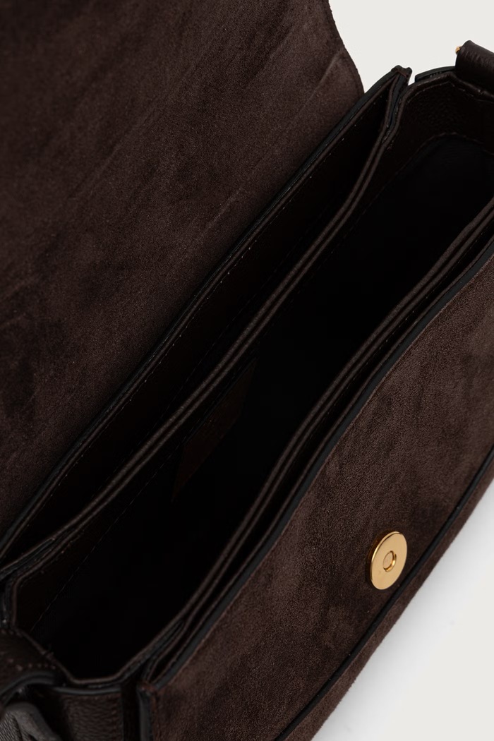 Pollini torebka crossbody damska skórzana PC4400PP0PQC1 brązowy