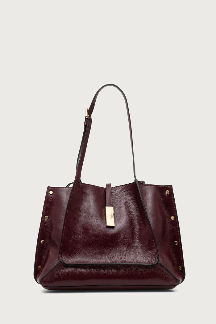 Pollini torebka damska skórzana bordowy PC4426PP0PQA0