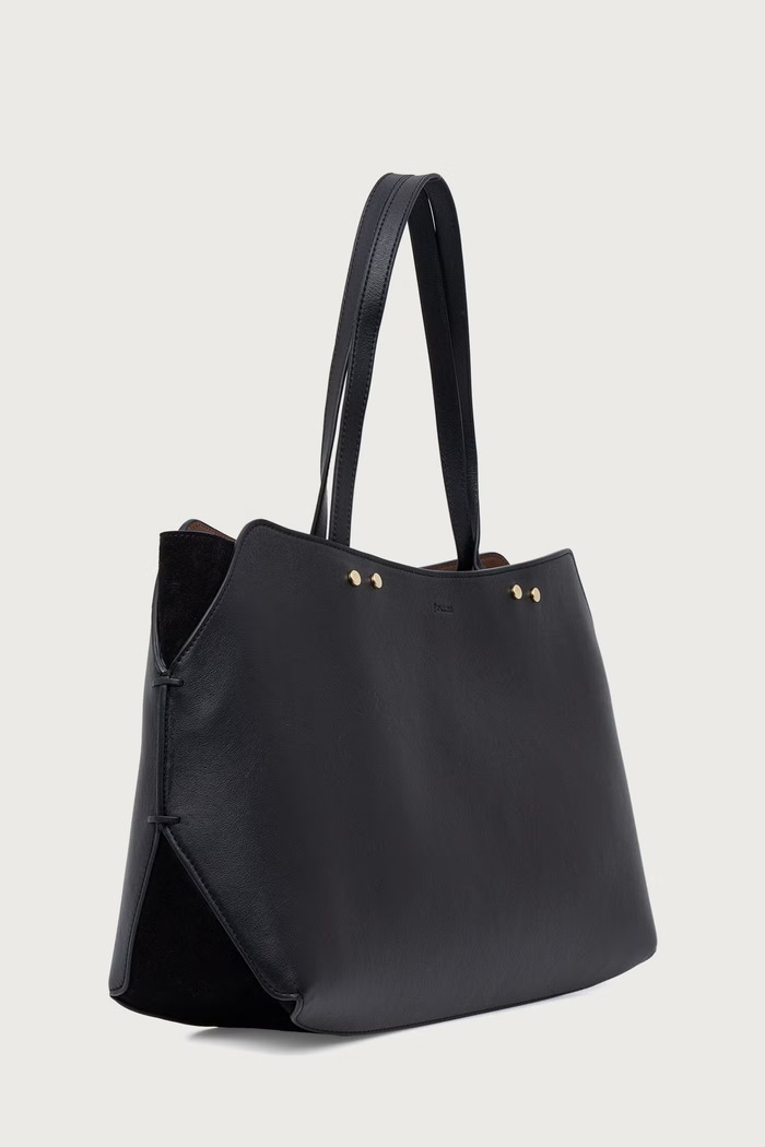 Pollini torebka tote damska skórzana PC4408PP1PQG1 brązowy AW26