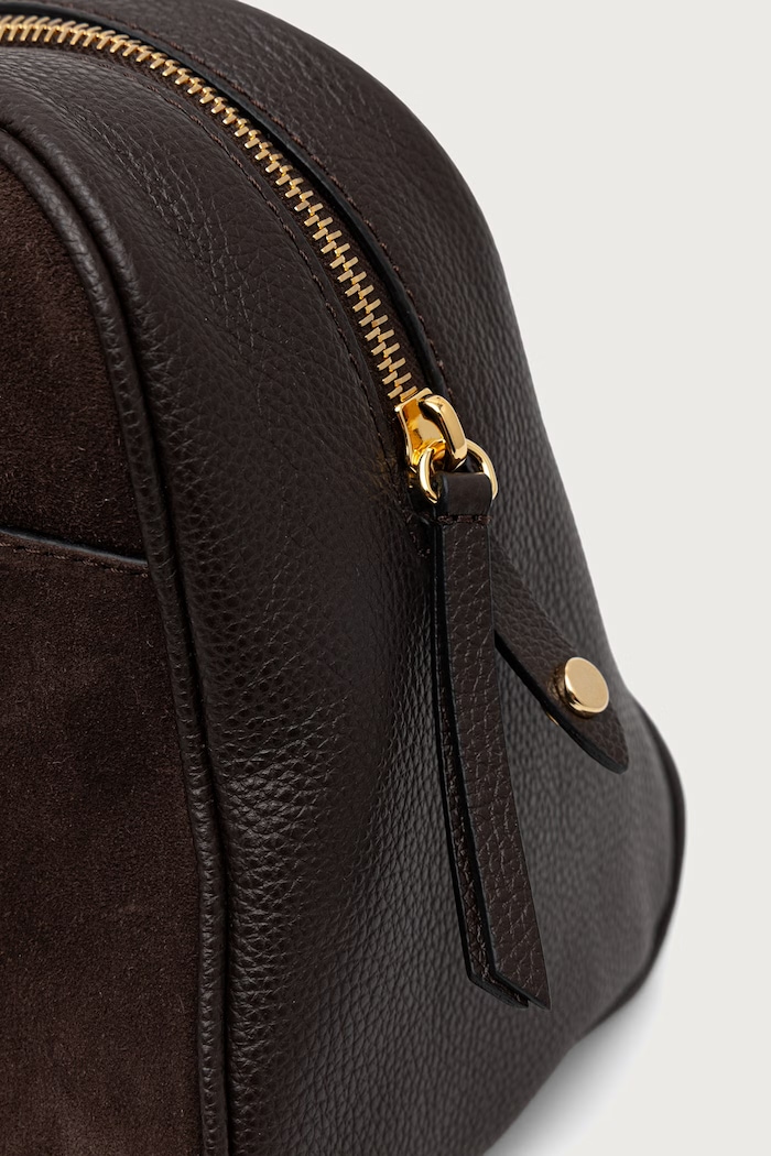 Torebka crossbody damska skórzana Pollini PC4481PP1PQE1 brązowy