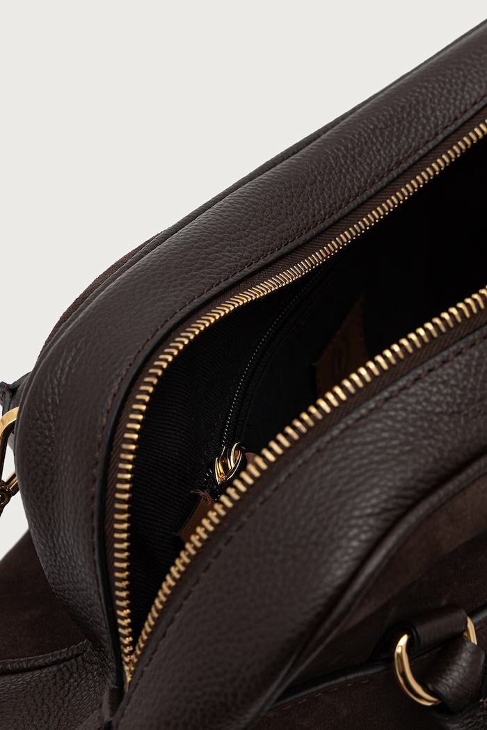 Torebka crossbody damska skórzana Pollini brązowy PC4481PP1PQE1