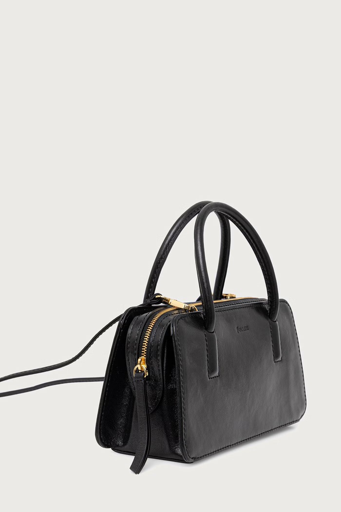 Pollini torebka crossbody damska skórzana PC4419PP1PQA0 czarny AW26