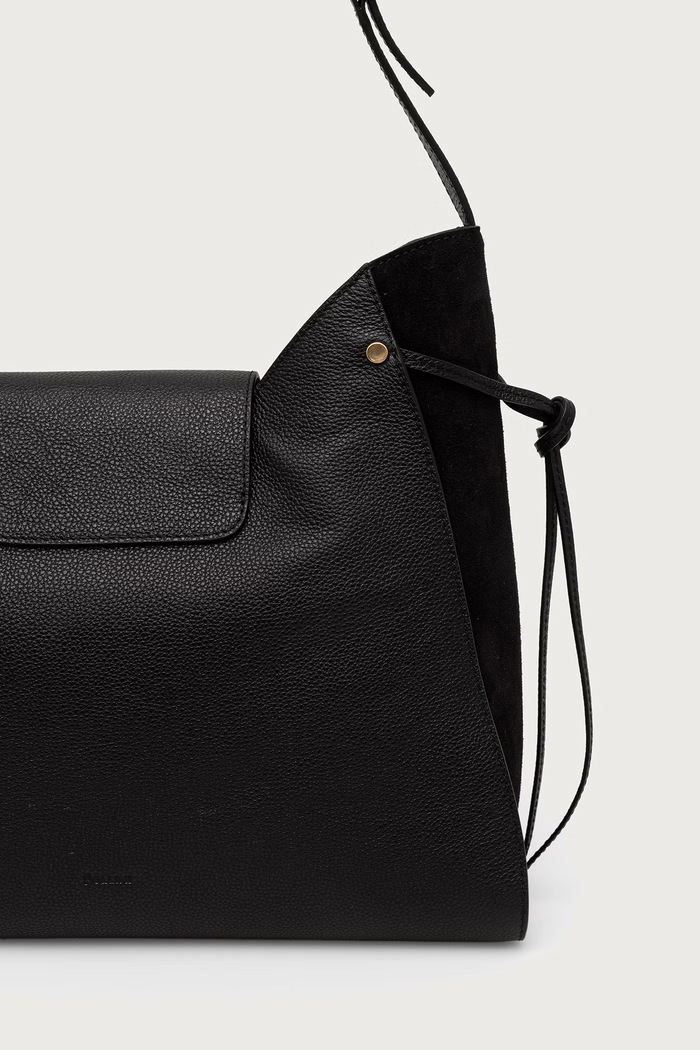 Torebka shopper damska skórzana Pollini PC4402PP1PQC1 czarny