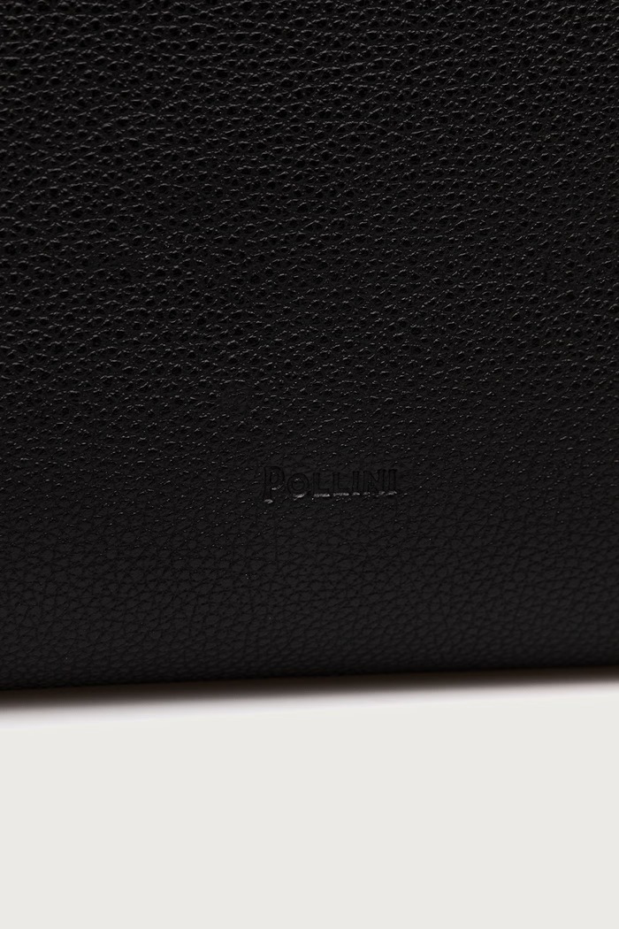 Torebka shopper damska skórzana Pollini czarny PC4402PP1PQC1