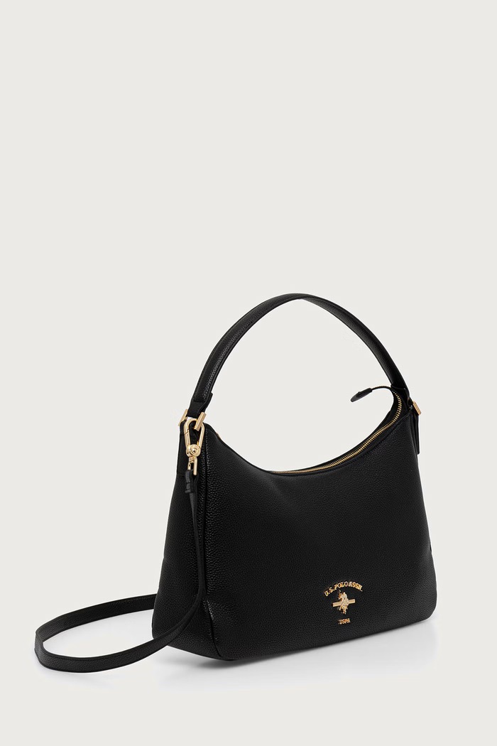 U.S. Polo Assn. Torebka crossbody damska z imitacji skóry STANFORD BIUSS9360WVP czarny AW26