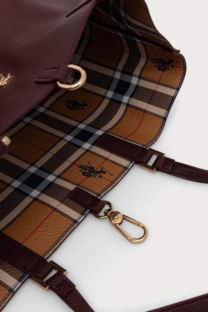 U.S. Polo Assn. Torebka damska z imitacji skóry ROGERSVILLE BIURR9376WVP