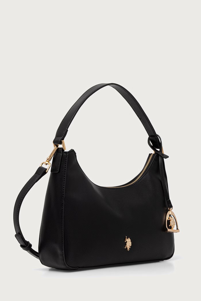 U.S. Polo Assn. Torebka crossbody damska z imitacji skóry JONES BIUJE9378WVP czarny AW26