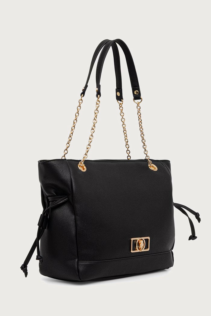 U.S. Polo Assn. Torebka tote damska JONES BIUJ89349WVP czarny AW26