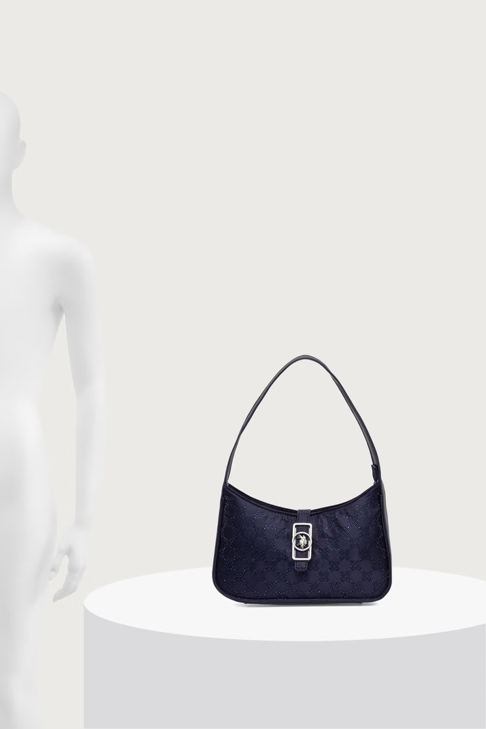 Torebka hobo damska NEW CEREMONY U.S. Polo Assn. granatowy BIU269342WZC