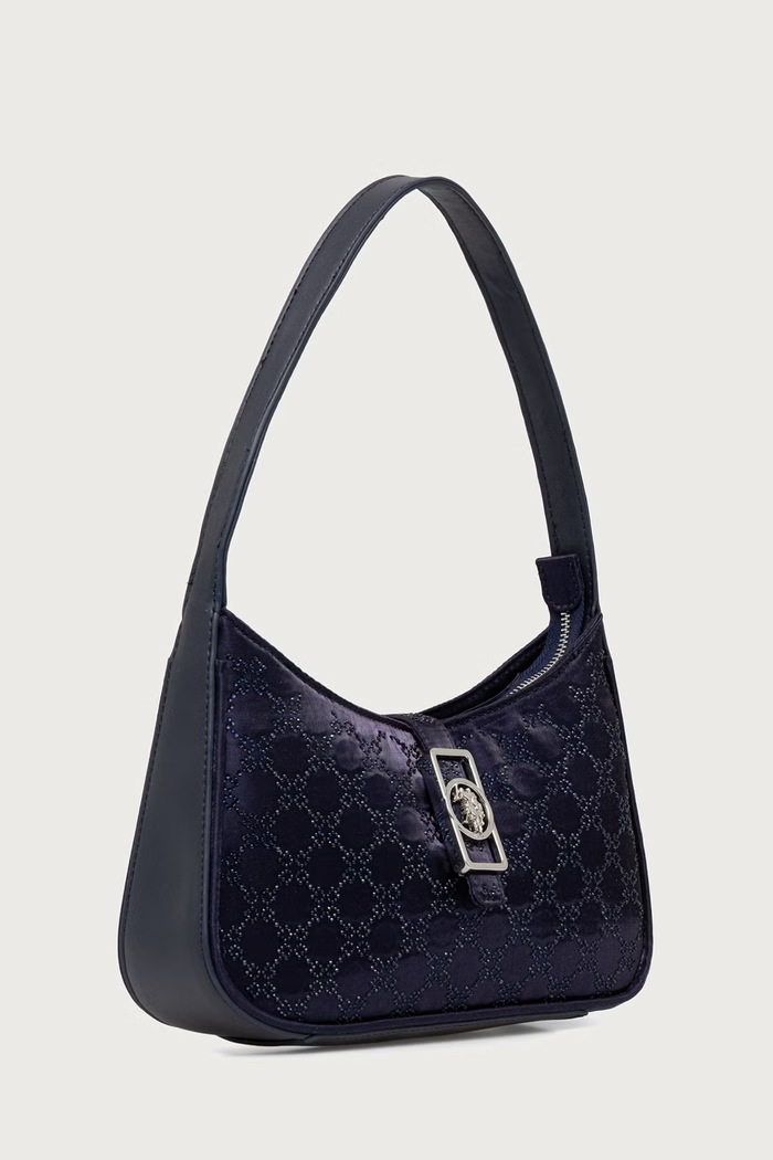 U.S. Polo Assn. Torebka hobo damska NEW CEREMONY BIU269342WZC granatowy AW26