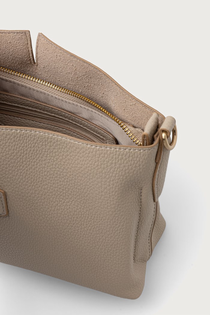 Crossbody torba za žene od imitacije kože CHESTNUT U.S. Polo Assn. BIU269339WVP bež