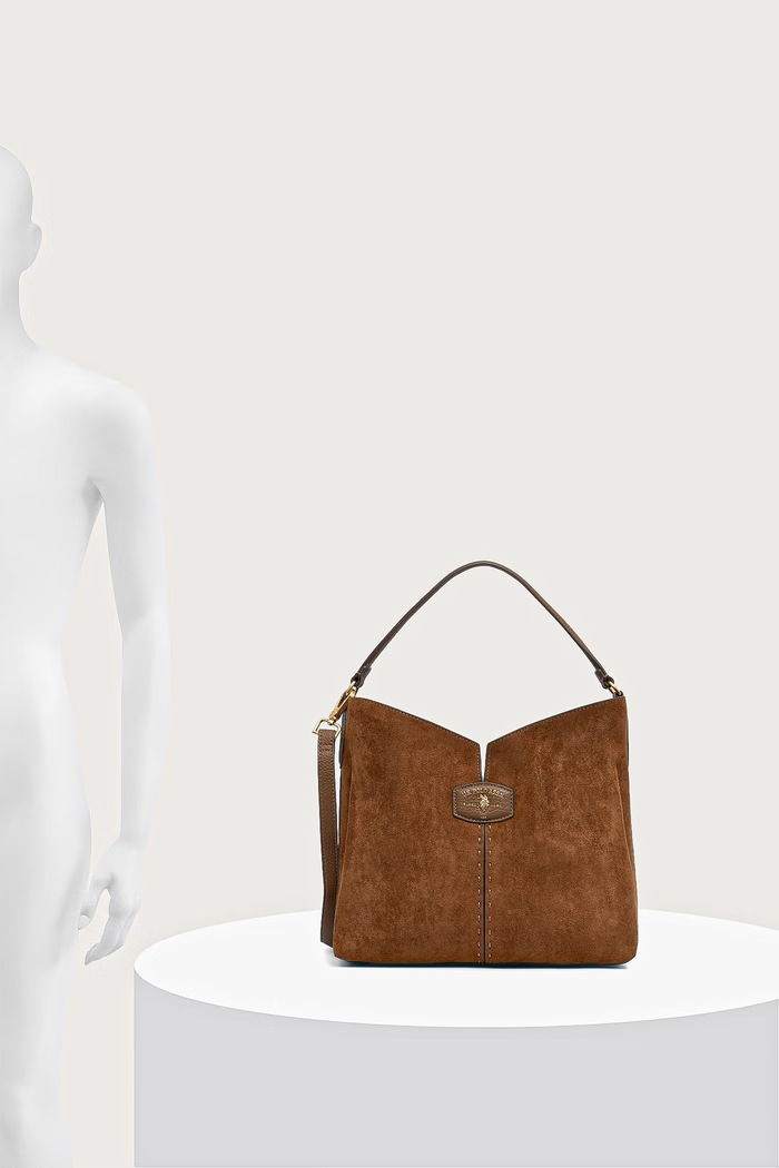 U.S. Polo Assn. Torebka crossbody damska CHESTNUT BIU269338WVP