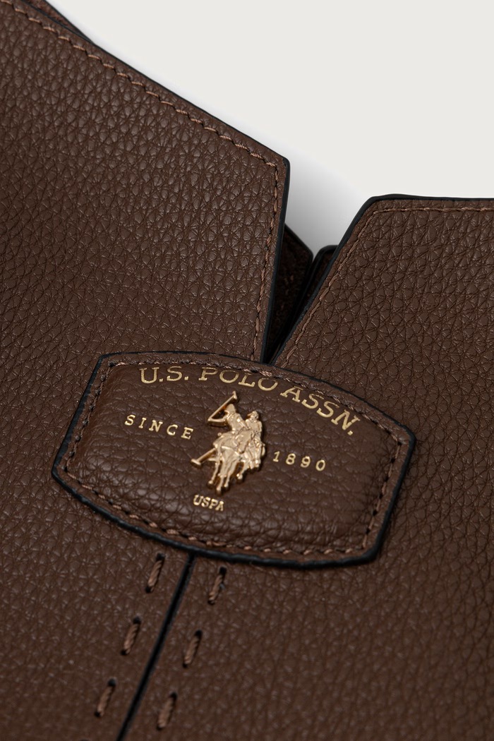 Torebka crossbody damska CHESTNUT U.S. Polo Assn. BIU269338WVP brązowy