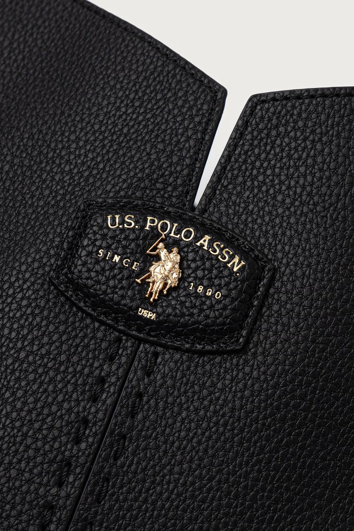 Akcesoria U.S. Polo Assn. Torebka crossbody damska CHESTNUT BIU269338WVP czarny