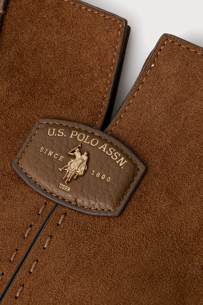 U.S. Polo Assn. Torebka shopper damska CHESTNUT BIU269336WVP brązowy AW26