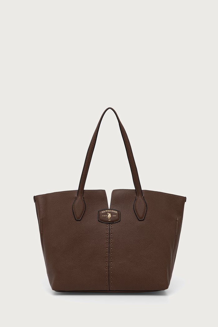 U.S. Polo Assn. Nákupní taška dámská CHESTNUT hnědá BIU269336WVP