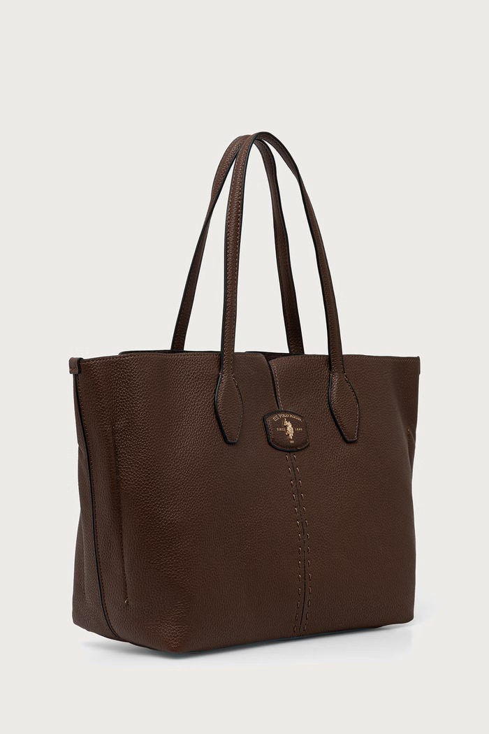 U.S. Polo Assn. Nákupní taška dámská CHESTNUT BIU269336WVP hnědá AW26