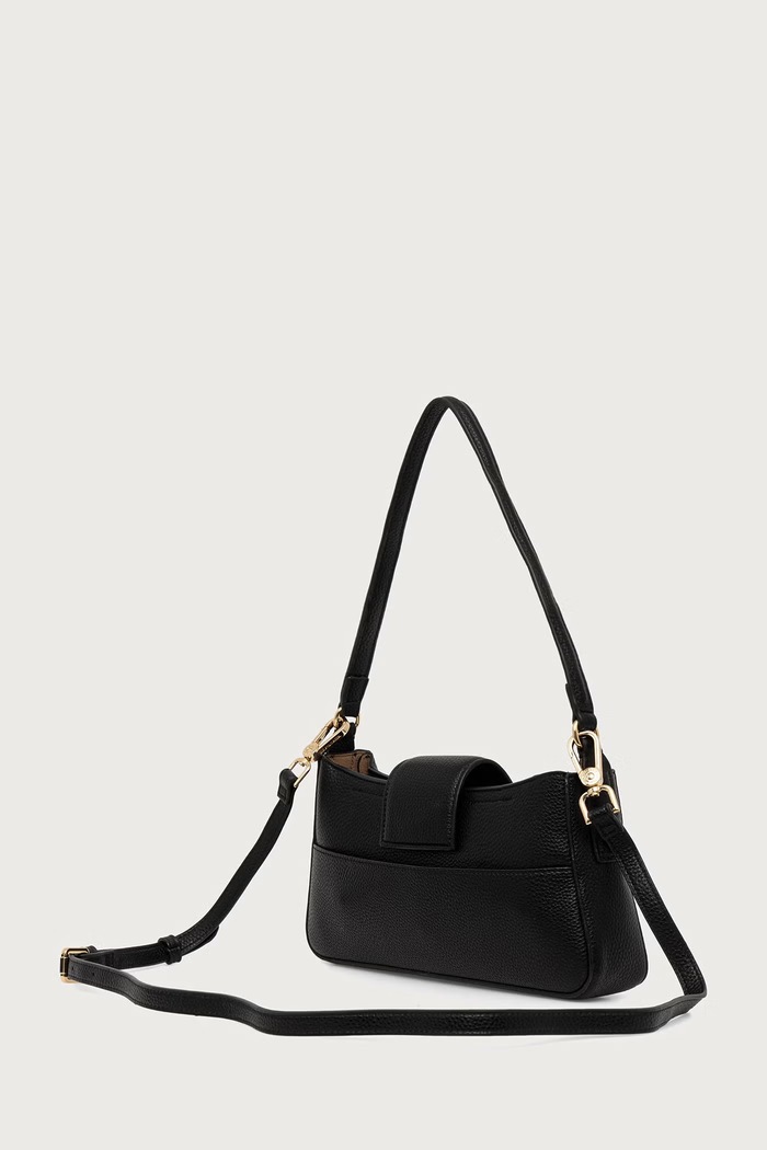 U.S. Polo Assn. Torebka crossbody damska z imitacji skóry ASCOT BIU269326WVP czarny AW26