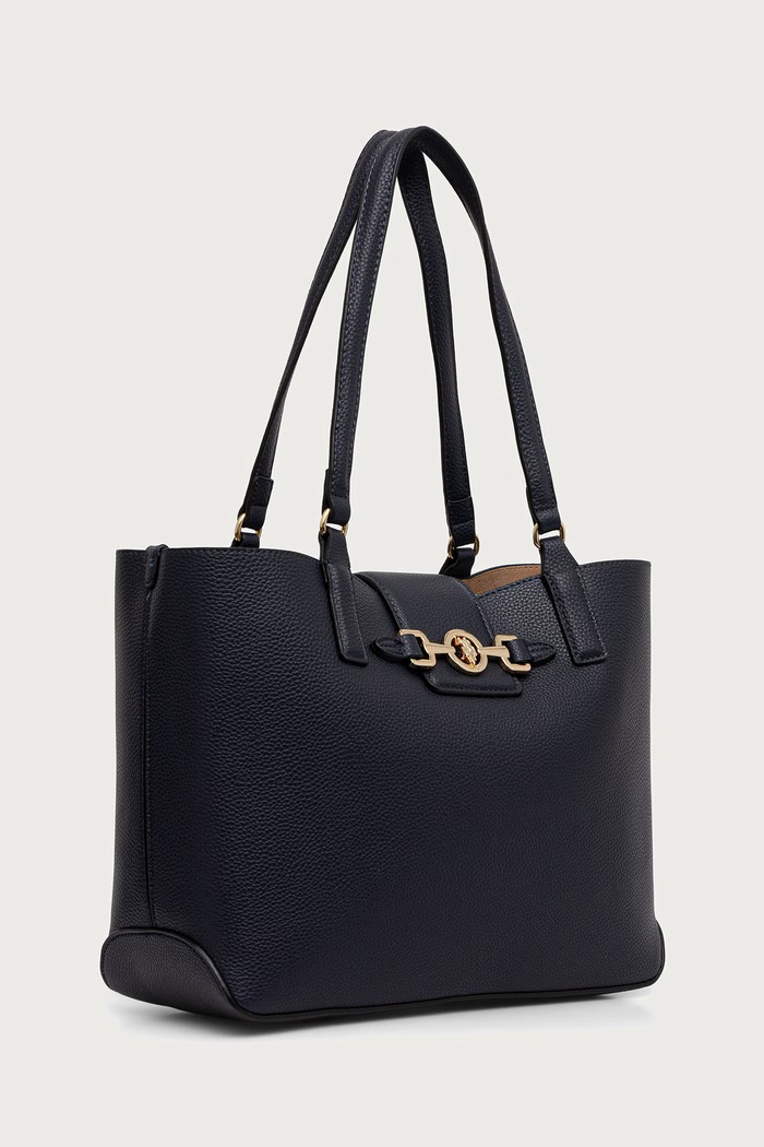 U.S. Polo Assn. Torebka shopper damska ASCOT BIU269325WVP granatowy AW26