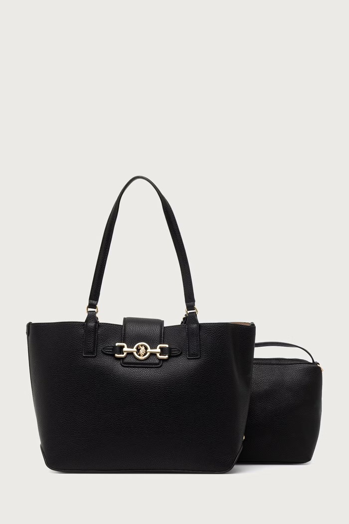 U.S. Polo Assn. Nákupní taška dámská ASCOT černá BIU269325WVP
