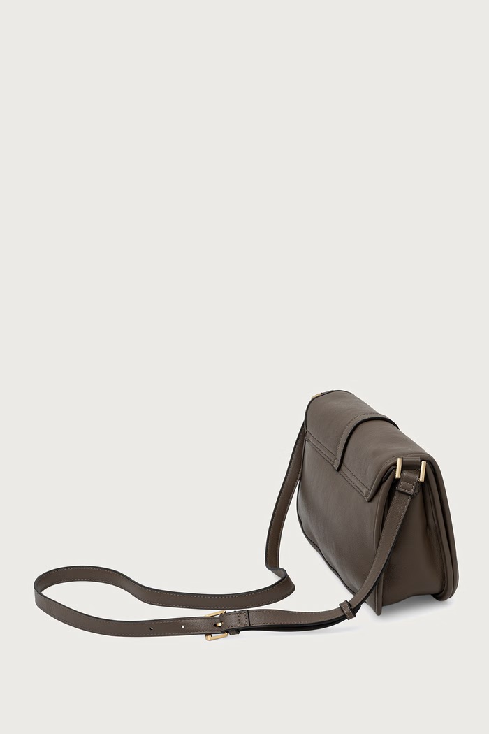 Akcesoria U.S. Polo Assn. Torebka crossbody damska z imitacji skóry NANTUCKET BIU269322WVP brązowy