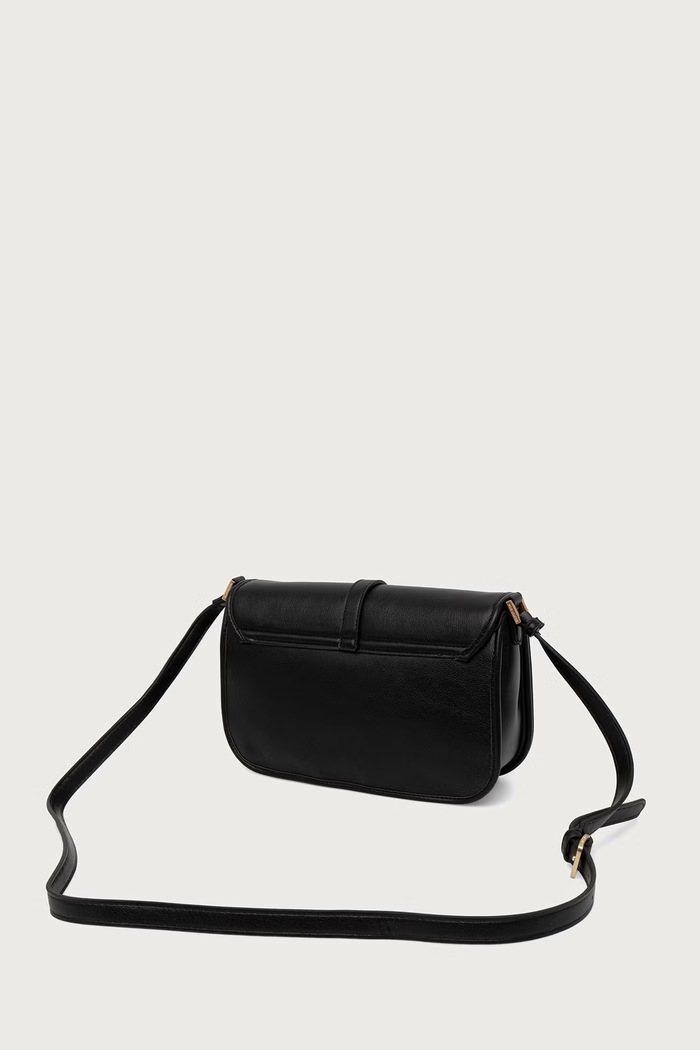 Akcesoria U.S. Polo Assn. Torebka crossbody damska z imitacji skóry NANTUCKET BIU269322WVP czarny