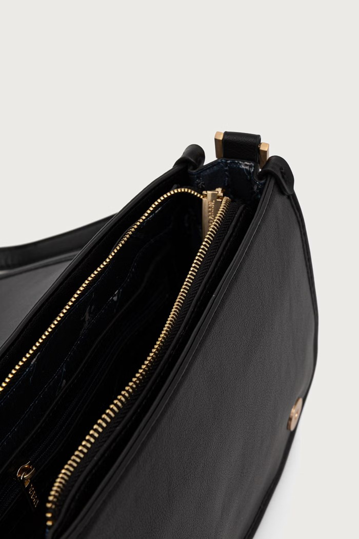 Torebka crossbody damska z imitacji skóry NANTUCKET U.S. Polo Assn. czarny BIU269322WVP