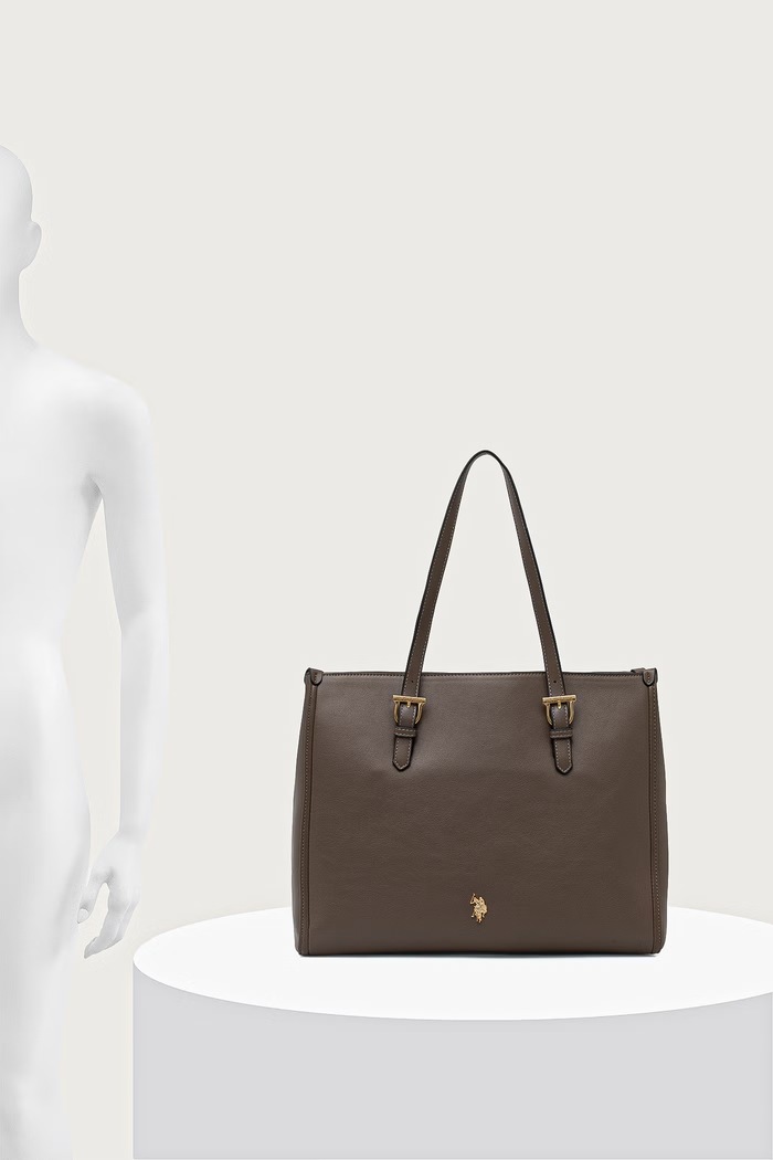 U.S. Polo Assn. Torebka shopper damska z imitacji skóry NANTUCKET BIU269319WVP