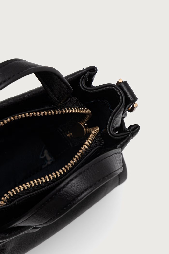 Torebka crossbody damska z imitacji skóry CLANMAGHERY U.S. Polo Assn. czarny BIU269318WVP