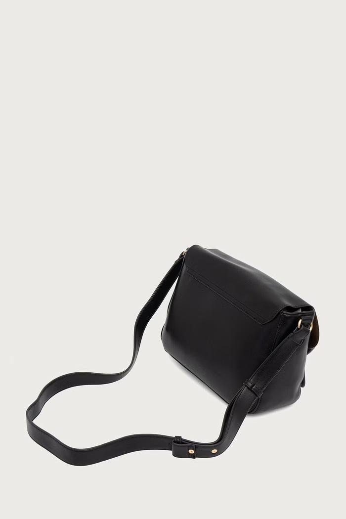 Akcesoria U.S. Polo Assn. Torebka crossbody damska z imitacji skóry AYTOUNHILL BIU269307WVP czarny