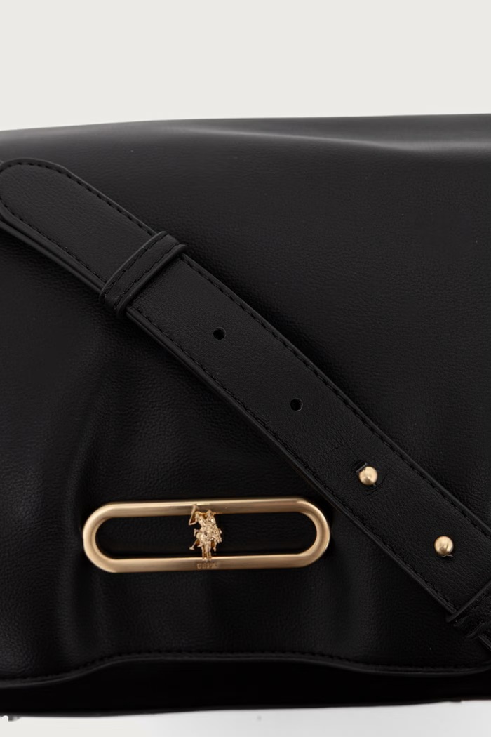 Torebka crossbody damska z imitacji skóry AYTOUNHILL U.S. Polo Assn. BIU269307WVP czarny