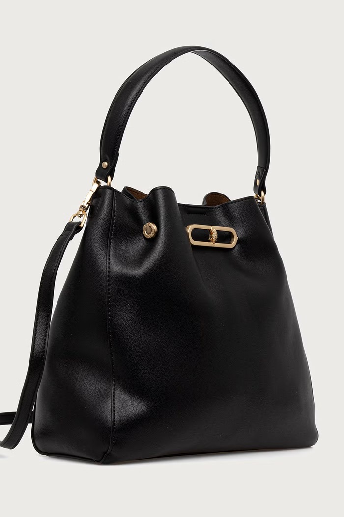 U.S. Polo Assn. Torebka shopper damska AYTOUNHILL BIU269306WVP czarny AW26