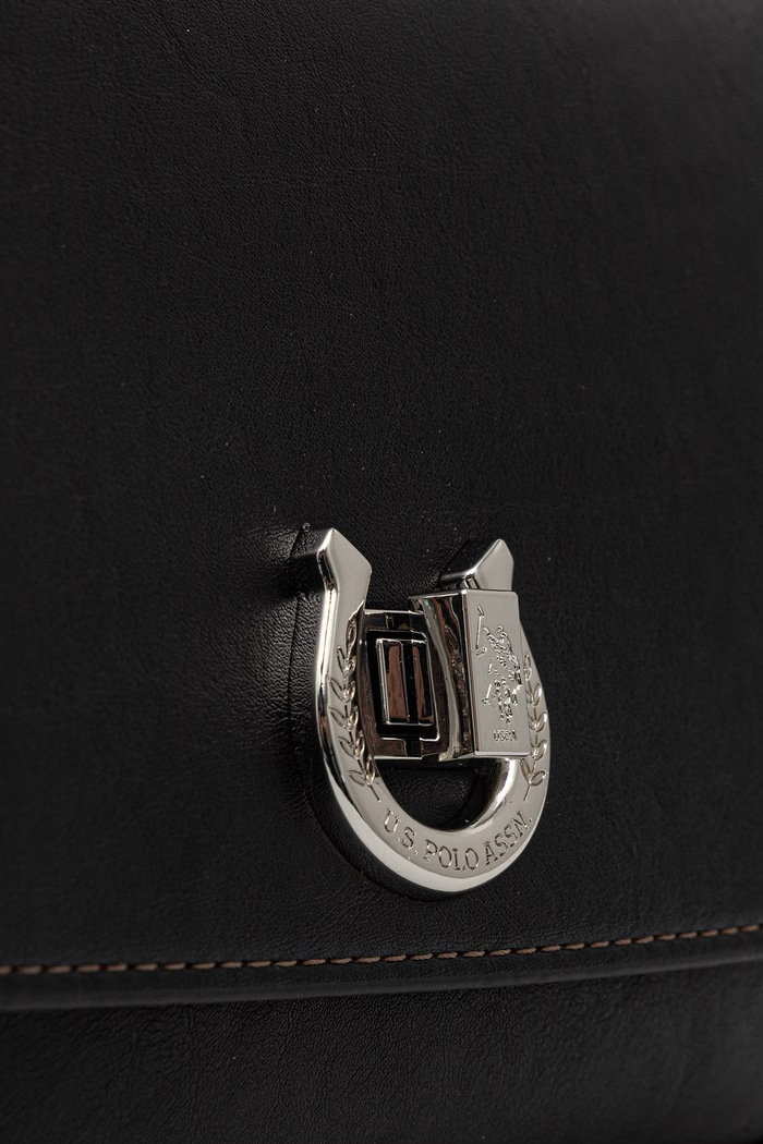 Listonoszka damska MIDDLETON U.S. Polo Assn. czarny BIU0M9374WVP