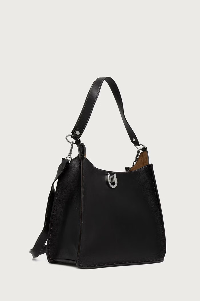 U.S. Polo Assn. Torebka damska z imitacji skóry MIDDLETON BIU0M9373WVP czarny AW26