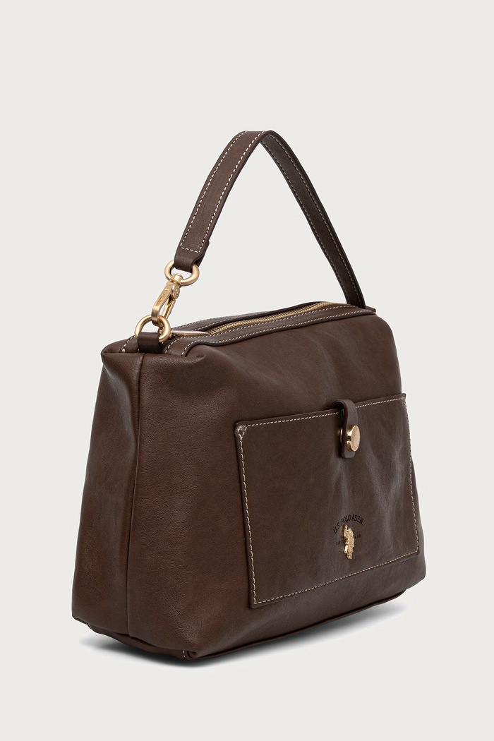 U.S. Polo Assn. Torebka shopper damska z imitacji skóry MIDDLETON BIU0M9372WVP