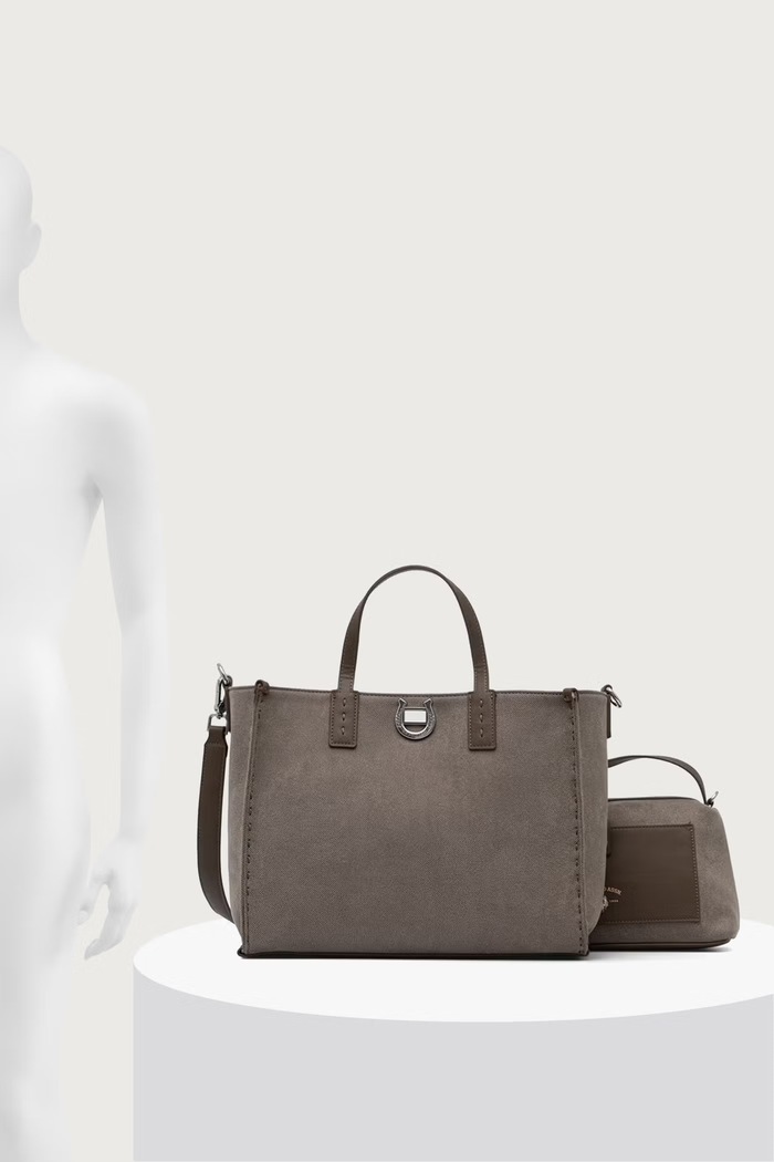 U.S. Polo Assn. Torebka shopper damska z bawełną MIDDLETON BIU0M8869WZC