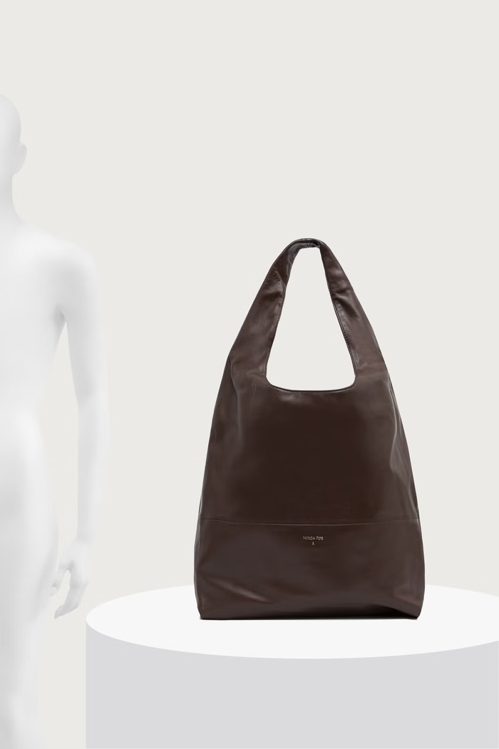 Patrizia Pepe Torebka hobo damska skórzana 2B0020.L0016