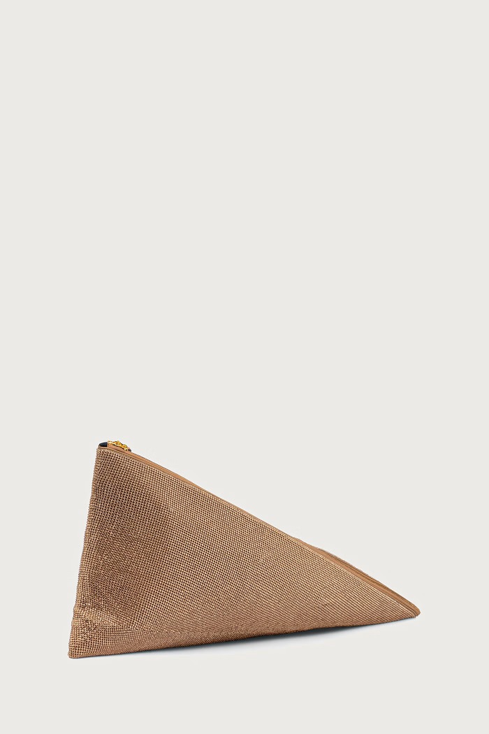 Patrizia Pepe Kopertówka damska 2B0014.M017 złoty AW26