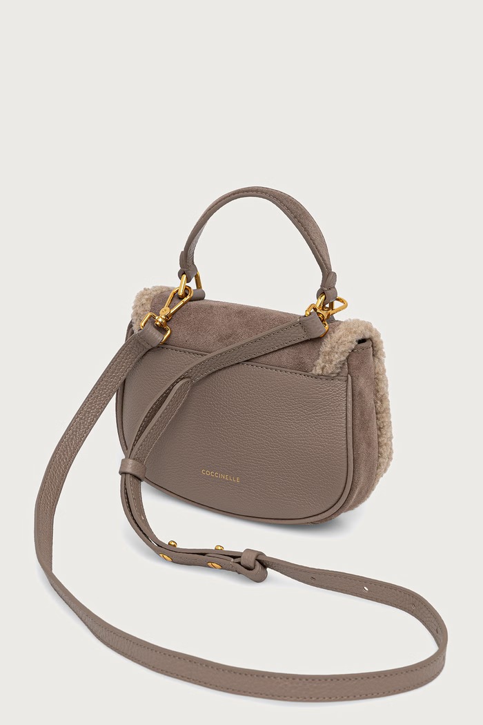 Аксессуары Coccinelle Сумка crossbody для женщин замшевая E5.V7J.58.01.01 бежевый