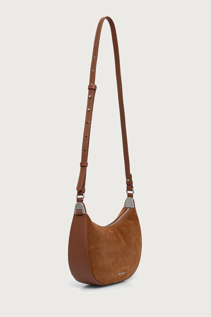 Coccinelle Сумка crossbody для женщин замшевая E5.U8L.53.01.01 коричневый AW26