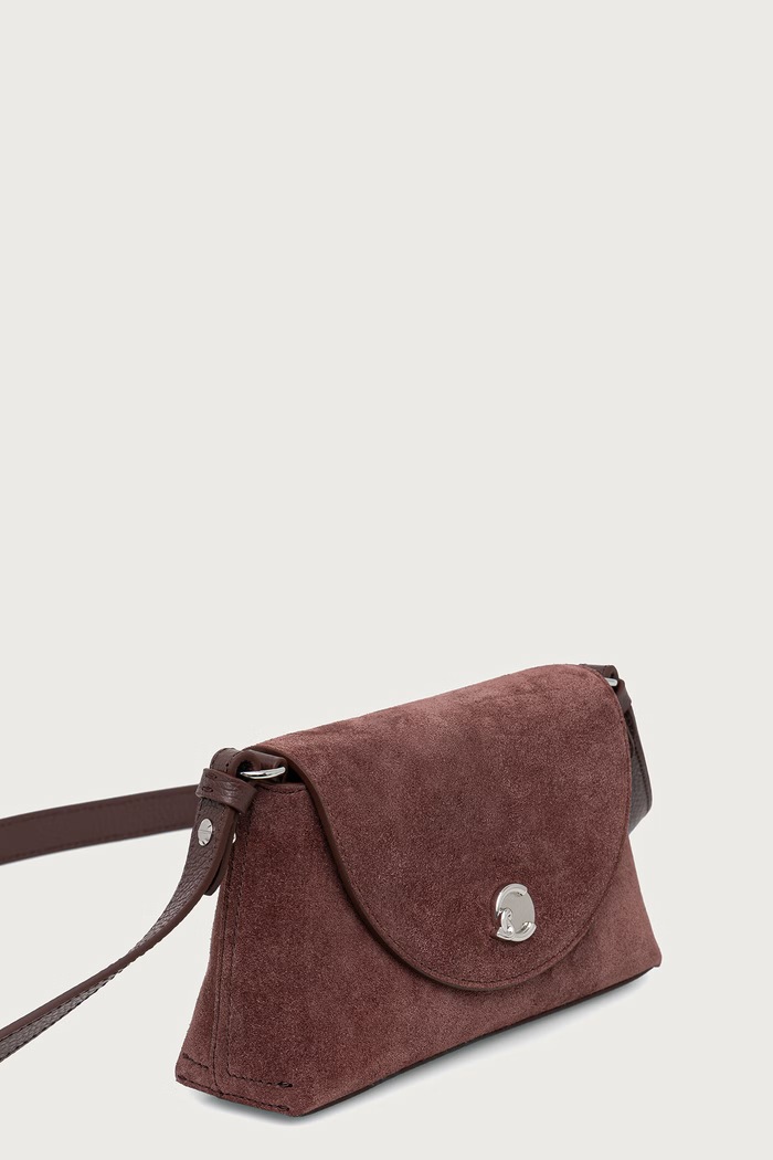 Coccinelle Сумка crossbody для женщин замшевая E5.TOC.55.01.01 фиолетовой AW26
