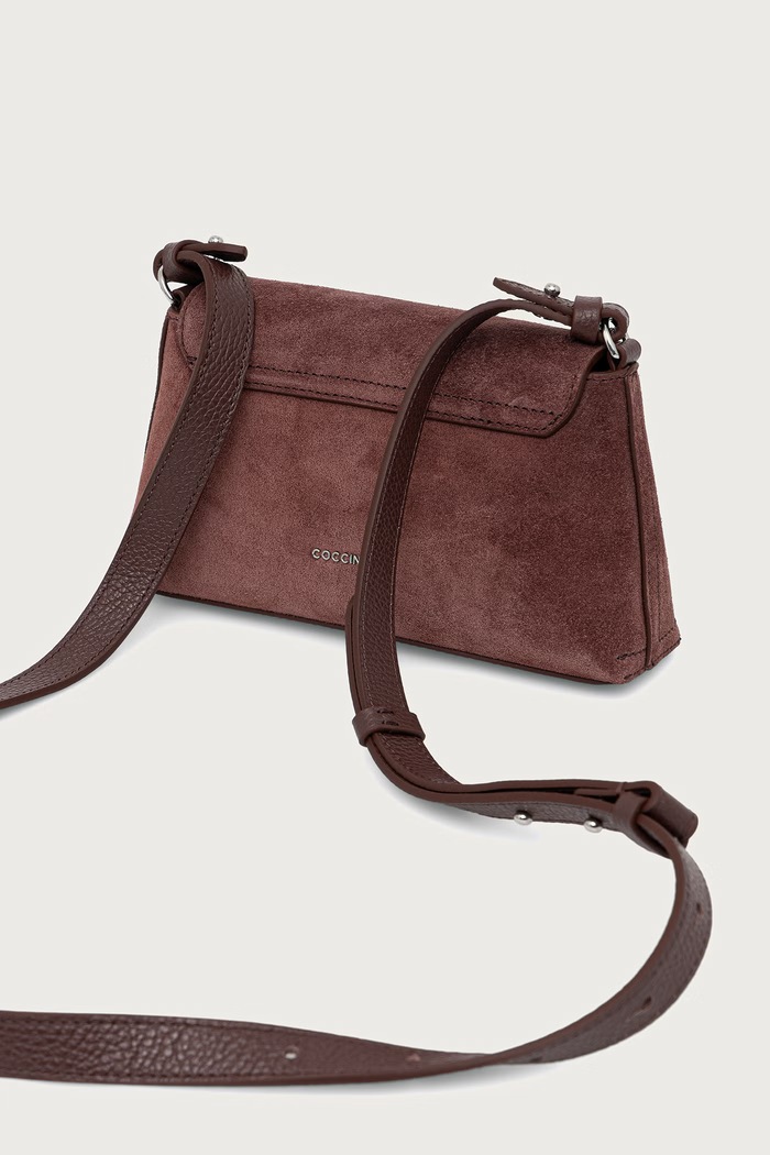 Аксессуары Coccinelle Сумка crossbody для женщин замшевая E5.TOC.55.01.01 фиолетовой