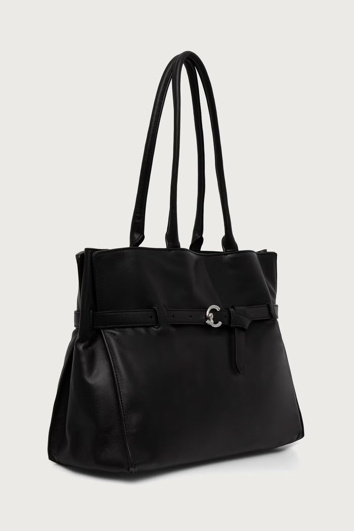 Coccinelle Сумка tote для женщин кожаная E1.VH5.11.01.01 чёрный AW26