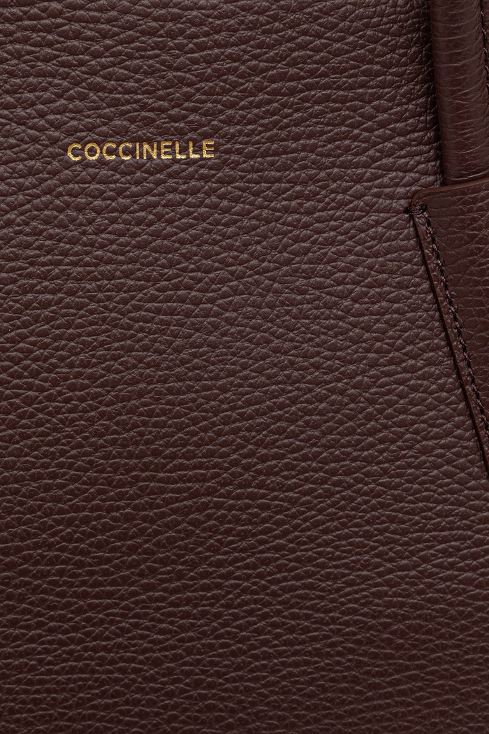 Сумка crossbody для женщин кожаная Coccinelle бордо E1.V7N.18.02.01