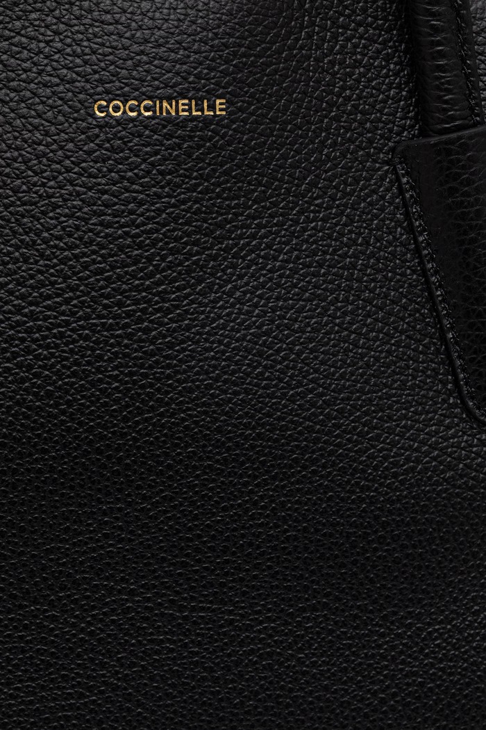 Сумка crossbody для женщин кожаная Coccinelle чёрный E1.V7N.18.02.01